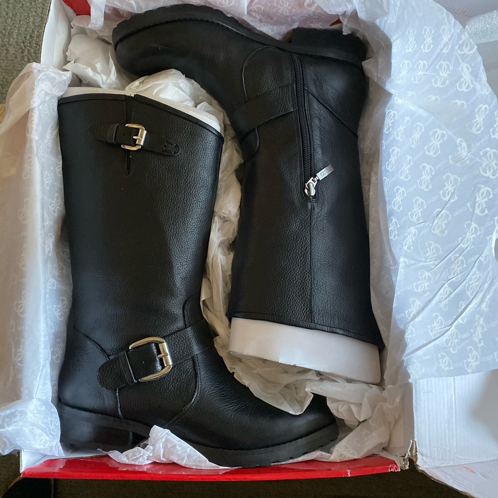 Guess Riding Boots 7.5 M - Picture 2 of 3